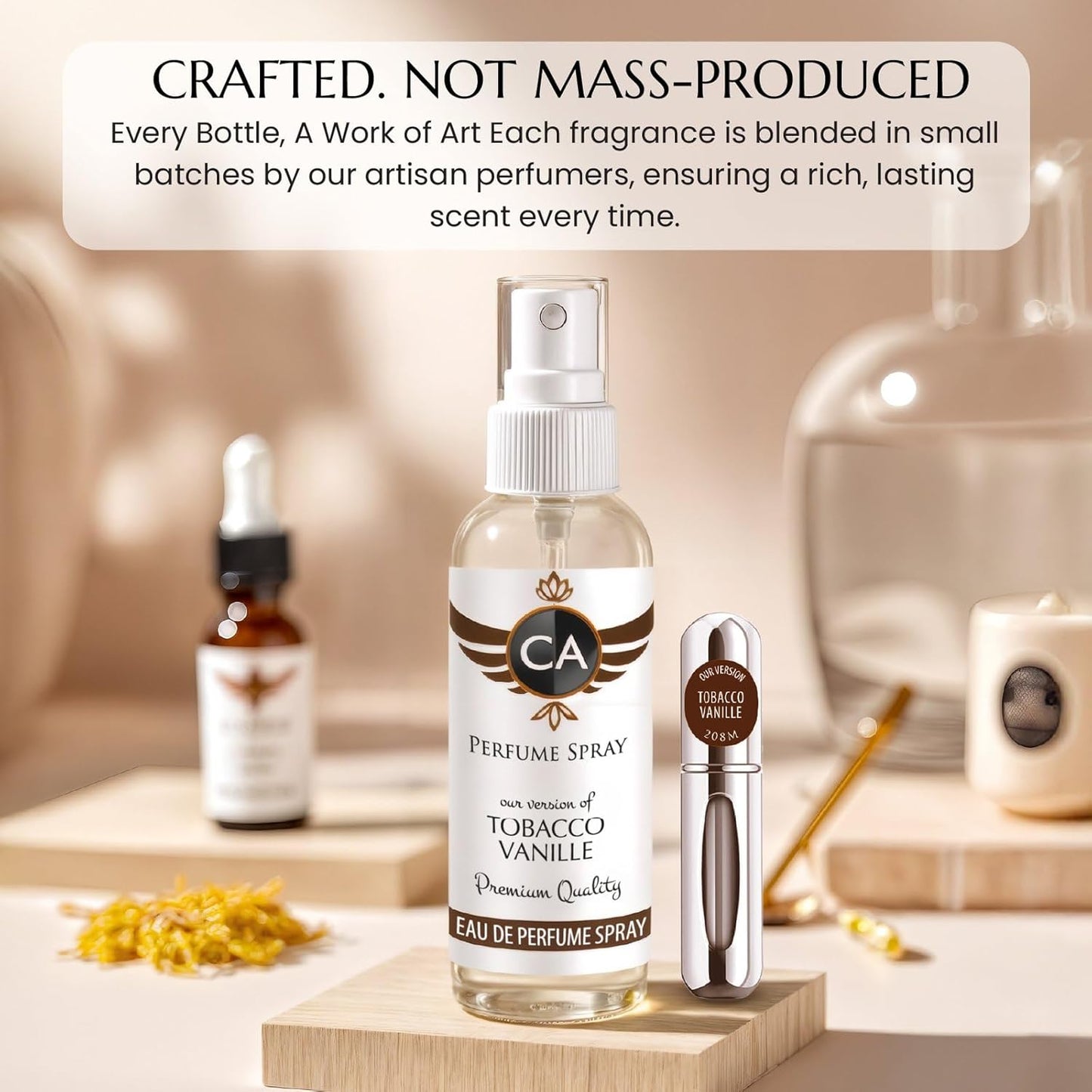 CA Perfume Eco Refill Impression of By The Fireplace For Women & Men Fragrance Spray Bottle 2 Fl Oz/60ml