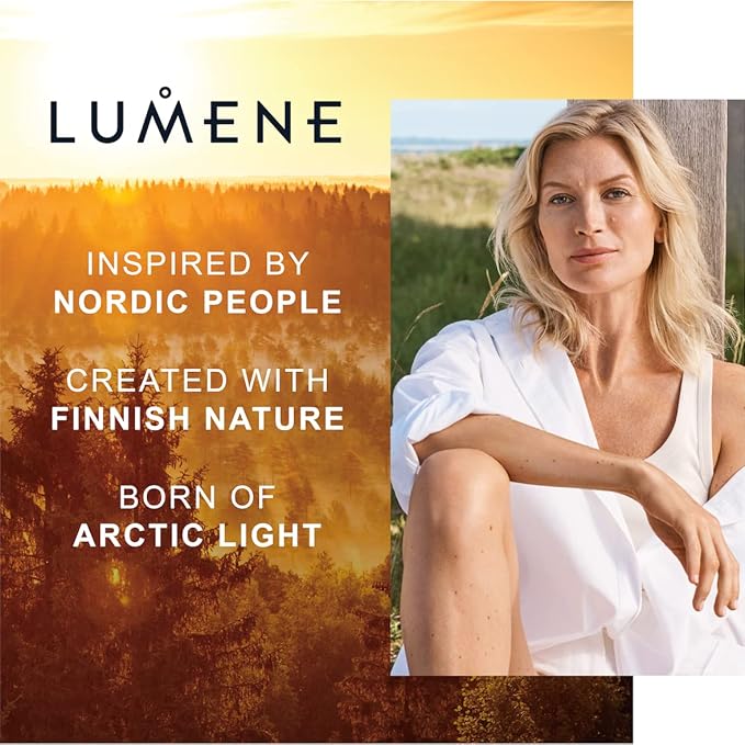 Lumene Bright Under Eyes Bundle - Glow Boost Eye Serum & Glow Awakening Eye Cream - Brightening Eye Cream and Eye Serum with Vitamin C for Dark Circles, Dullness, & Puffiness (2-Piece Set)