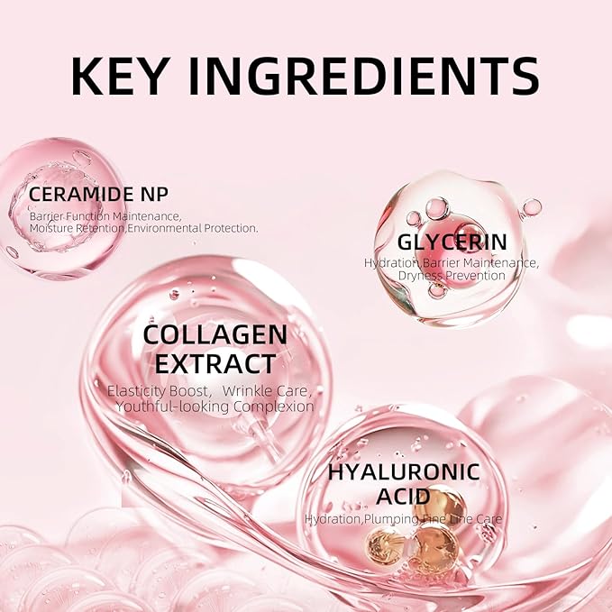 Collagen Night Wrapping Mask,Peel Off Facial Mask Collagen Face Mask,Deep Cleansing, Firming Skin, Reduces Sagging & Dullness, Glowing Skin (with Brush & Gua sha facial tools)