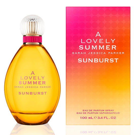 SJP Sarah Jessica Parker A Lovely Summer Sunburst Eau de Parfum 100ml Spray, Bright and Uplifting Female Perfume, Long-Lasting Fragrance For Women - Genuine Perfume for Women
