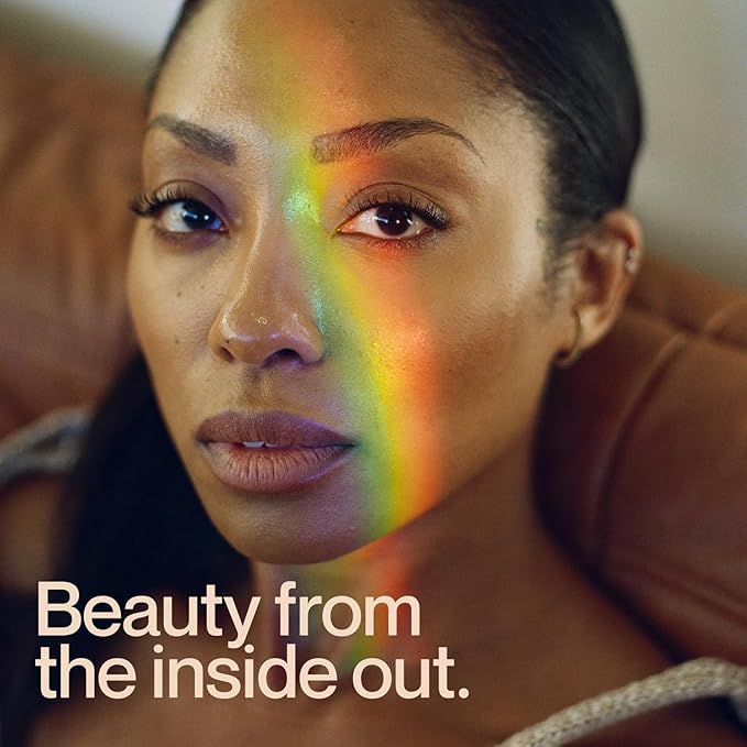 Hydrating Hyaluronic Highlighter Skincare Gummies | Supports Brighter, Dewy, Plump Skin | Vegan Hyaluronic Acid & Vitamin C Supplement | Non-GMO, Gelatin-Free, Orange Flavor, 60-Day Supply