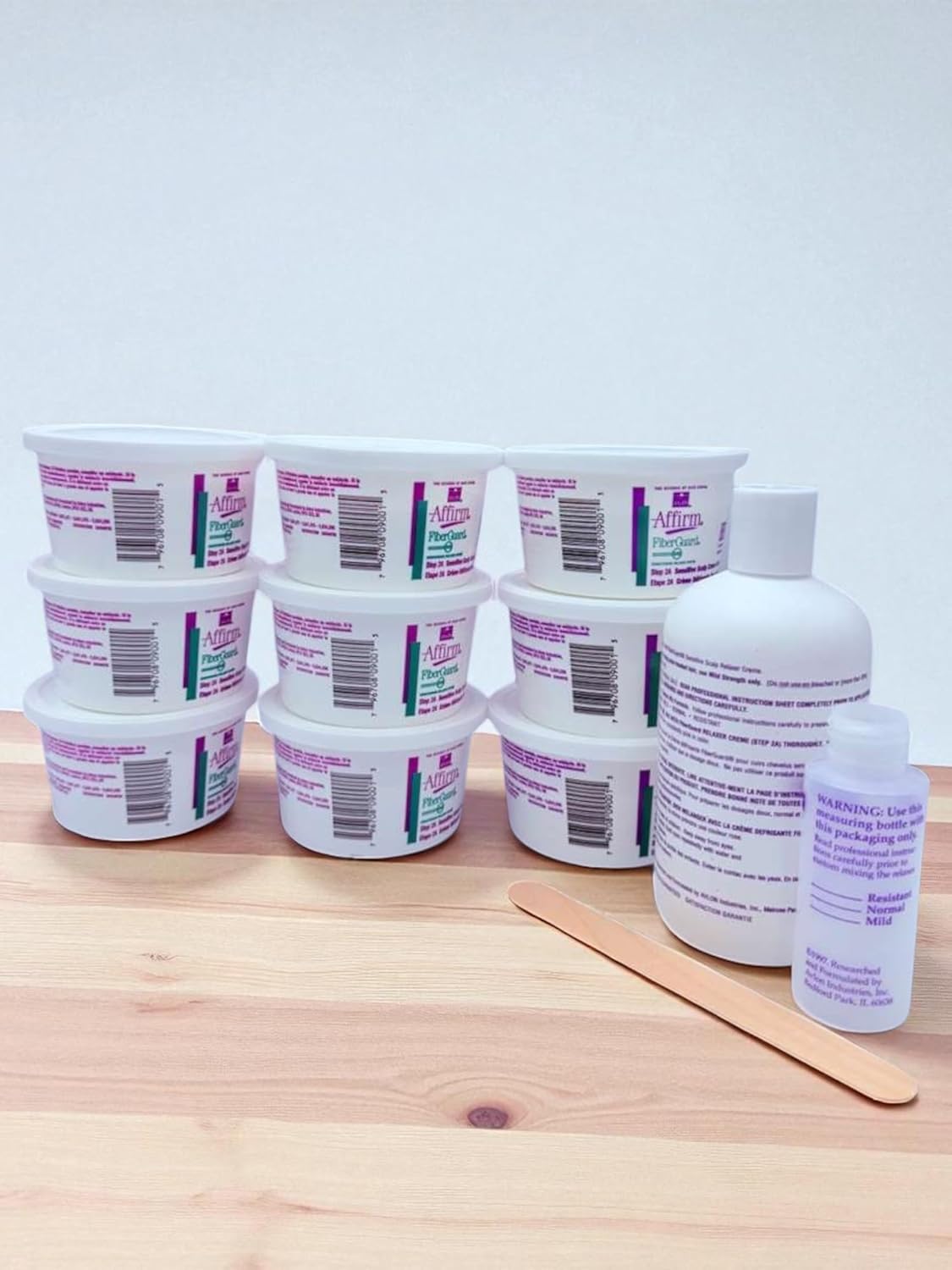 Kit Fiber Guard Sensitive Scalp Creme Relaxer System – Kit 9 Applications - For Sensitive Scalps