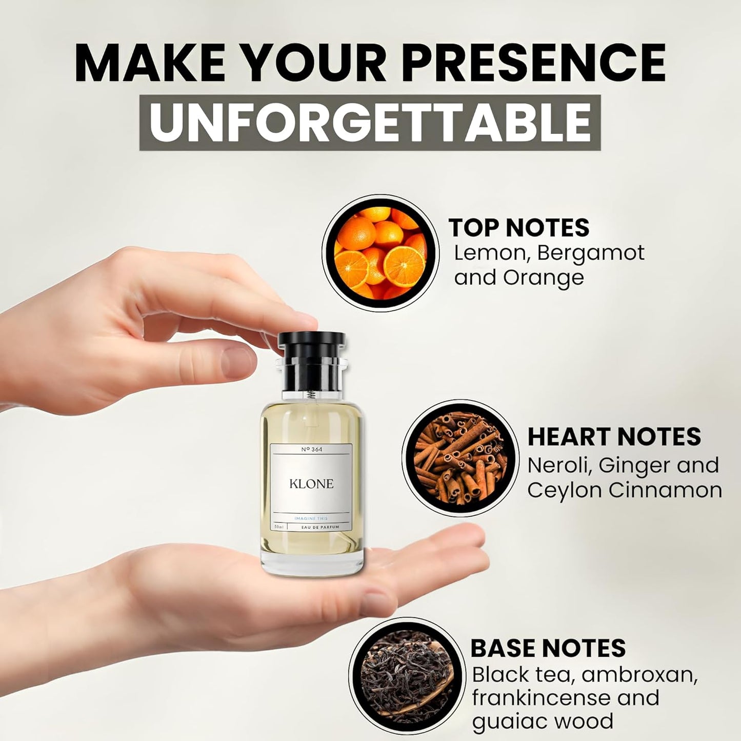 Imagine This Scents – Long-Lasting Eau de Parfum for Men & Women, Inspired by Imagination – Clean, Fresh & Uplifting Designer-Inspired Fragrance, Travel-Friendly Bottle