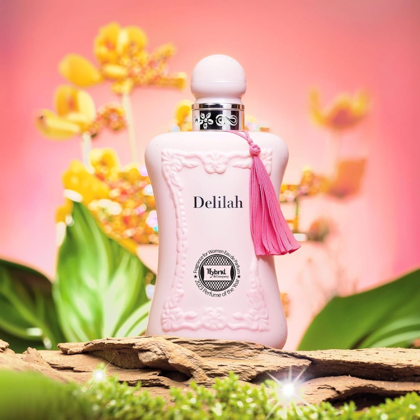 Hybrid & Company Delilah Compelling Captivating Fragrance For Women Floral Scent Womens Perfume, 3.4 Fl Oz