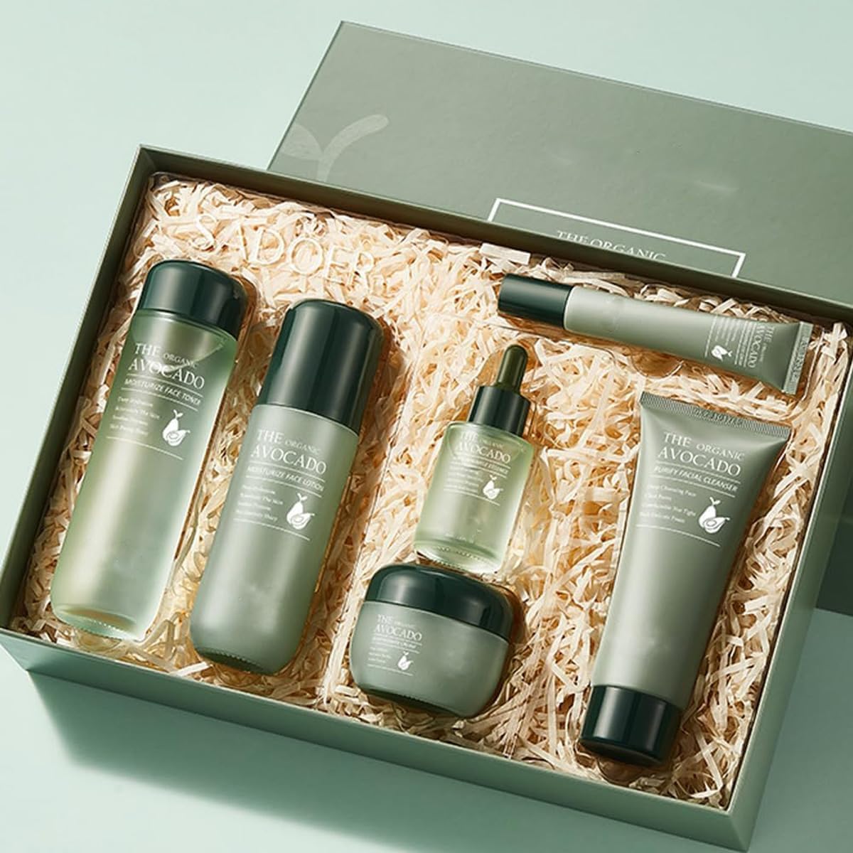 SKK Skin Care Set 6 in 1 Facial Cleanser, Toner, Serum, Face Lotion, Cream & Eye Cream – Hydrating, Anti-Aging &Brightening Daily Routine for Glowing Skin