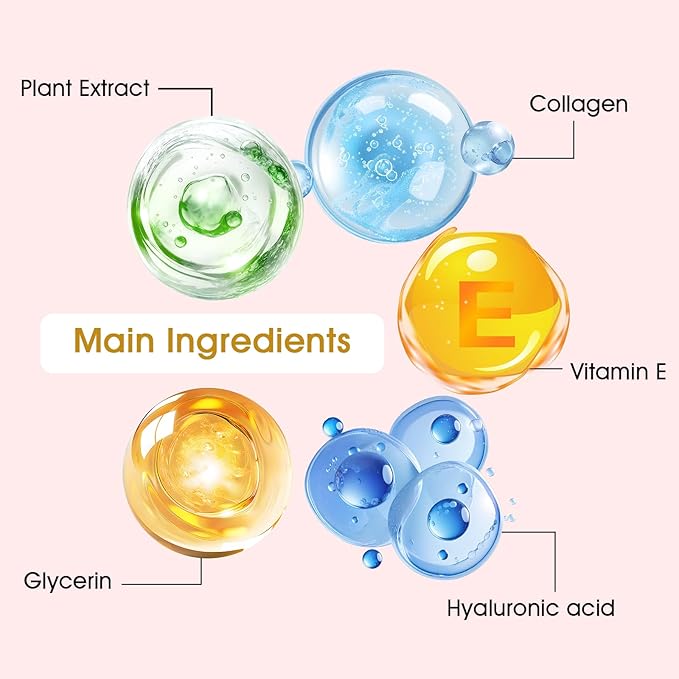 Adofect 40 Pairs Under Eye Patches and Lip Mask 24K Gold Eye Mask for Puffy Eyes Collagen Lip Masks and Crystal Eye Mask Reducing Fine Lines for Women and Men (Gold and Pink)