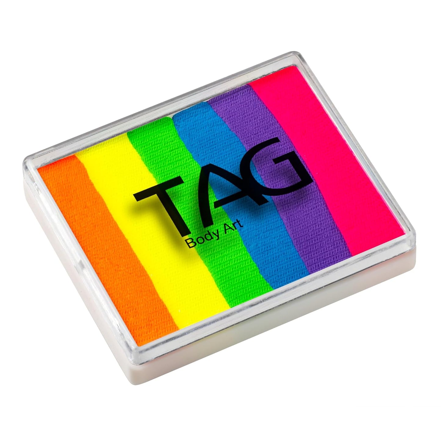TAG Face and Body Paint - Split Cake 50g (Neon Rainbow)