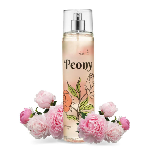 Peony Elegance Fine Fragrance Body Mist Spray: A Scented Peony Floral Sophistication, 8 oz Spray Bottle, Ideal for Gifting Stocking Stuffer