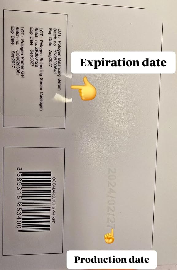 Detox - OxyGeneo Oxygen Facial CO2 Therapy Machine, Geneo Type Pods, Home Facial, 6 Pods + 6 Primer Gel + 6 Detoxifying Serum After Treatment (NEW FORMULA less foam)