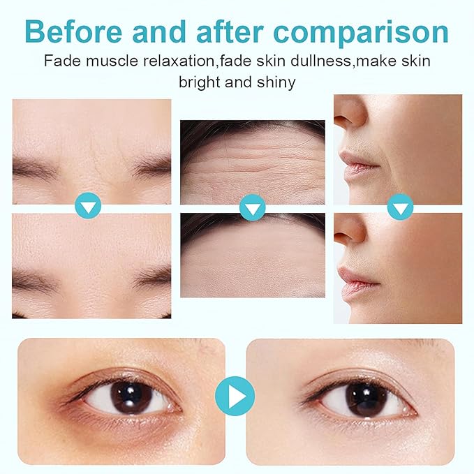 Silicone Face Patches, invisible Facial Patches to Reduce Fine Wrinkles, Forehead, Frown, Smile, crow’s feet Lines, Reusable Wrinkles Treatment for Women 6 Pcs Set