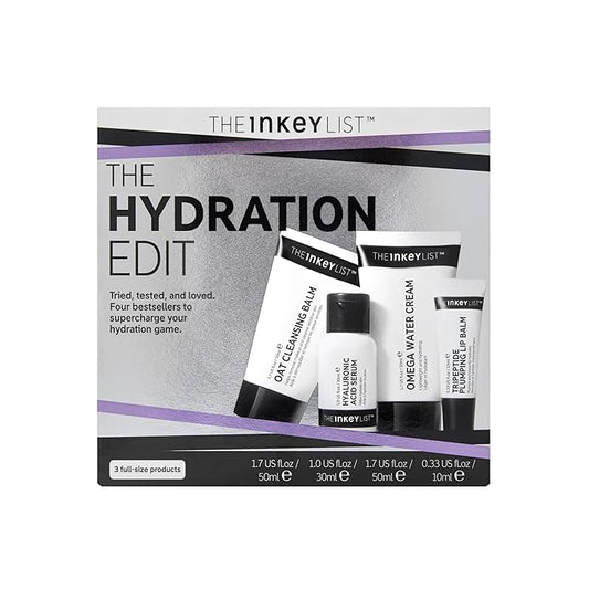 The INKEY List Hydration Edit Skincare Set, Hydrating Skin Care, Combats Dry Skin, Vegan Friendly, Suitable For All Skin Types