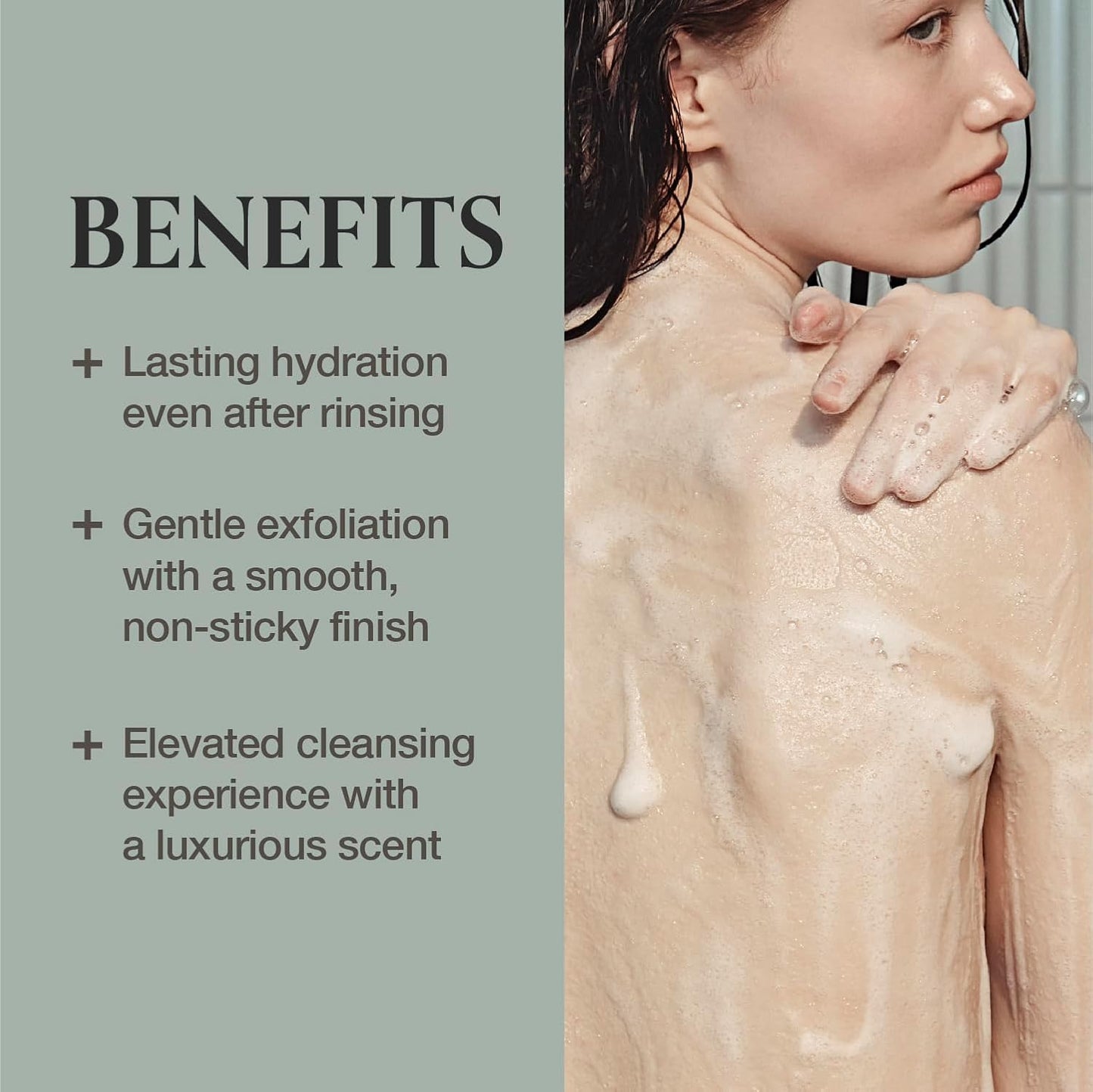 Ritual Hand & Body Wash (10.14 fl oz) - Hydrating pH-Balanced Body Cleanser with Olive Oil, 8-Complex Hyaluronic Acid, and Ceramides for Smooth and Comfortable Skin