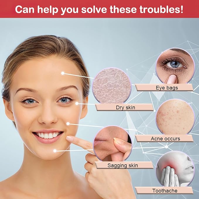 KOGITI Face Ice Roller & Mold - Beauty Facial Massage Tool for Puffiness Relief, Ice Cube Holder (New-Black)