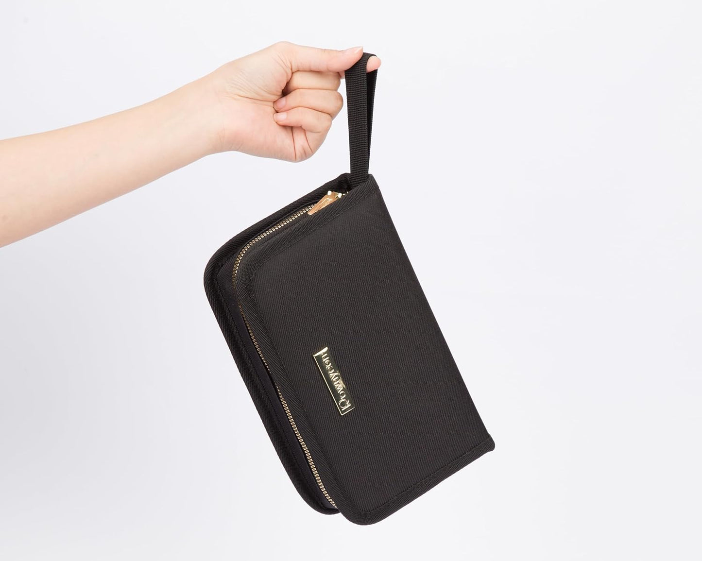 ROWNYEON Lipstick Organizer Case Lipstick Holder Portable Lipstick Bag Travel Makeup Bag Cosmetic Case Large Capacity Lipstick Carrying Case Makeup Artist Lip Gloss Storage Bag