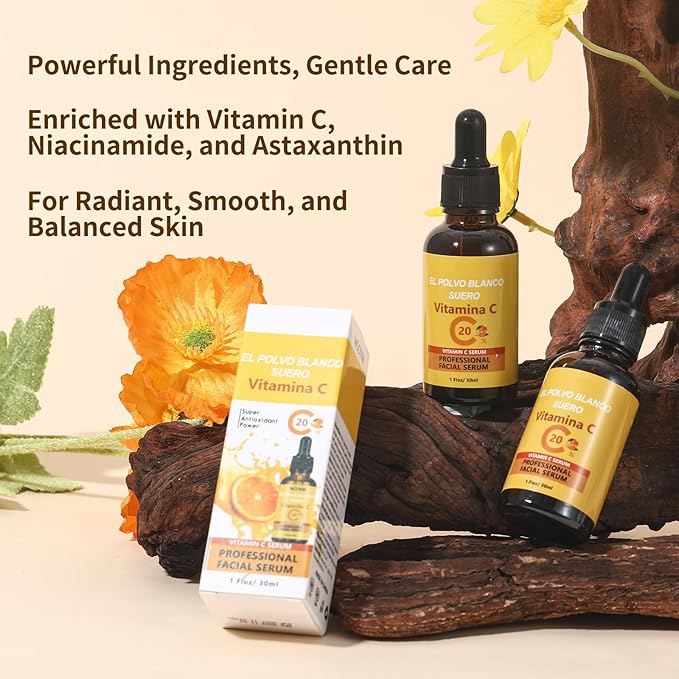 Vitamin C Face Serum with Niacinamide and Tranexamic Hydrate Skin Facial Skin Care Serum 30ml