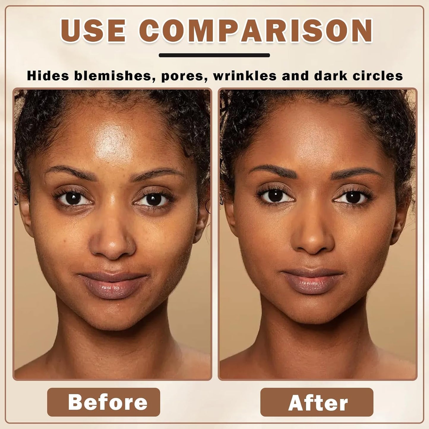 Airbrush Foundation Makeup Spray Full Coverage Foundation for Mature Skin,Long-lasting Airbrush Flawless Setting Spray,Waterproof Foundation for Smooth Radiant Skin (08 Tan)