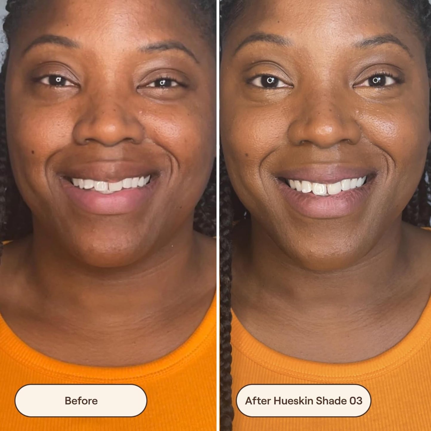 Live Tinted Hueskin Serum Concealer - Medium-to-Full Coverage Concealer with Niacinamide, & Hyaluronic Acid for Dark Circles, Fine Lines & Wrinkles, Buildable Long-Lasting Formula, 0.35 oz - Shade 3