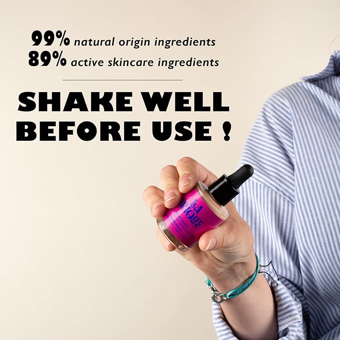 Tinted Serum - Hydrating Face Serum with Hyaluronic Acid - Skin Tint - Lightweight Foundation for Skin Glow - 99% Natural Ingredients - Vegan Makeup & Skincare - 1.0 Fl Oz – 02 Light