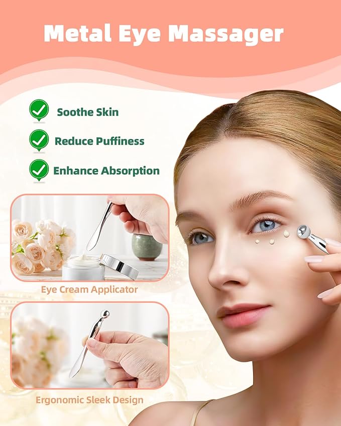 Under Eye Patches Silicone - 5 Pairs Reusable Eye Patches, Eye Wrinkle Patches, Reusable Under Eye Mask, Plump Fine Lines & Wrinkles, Cream & Purple & Pink