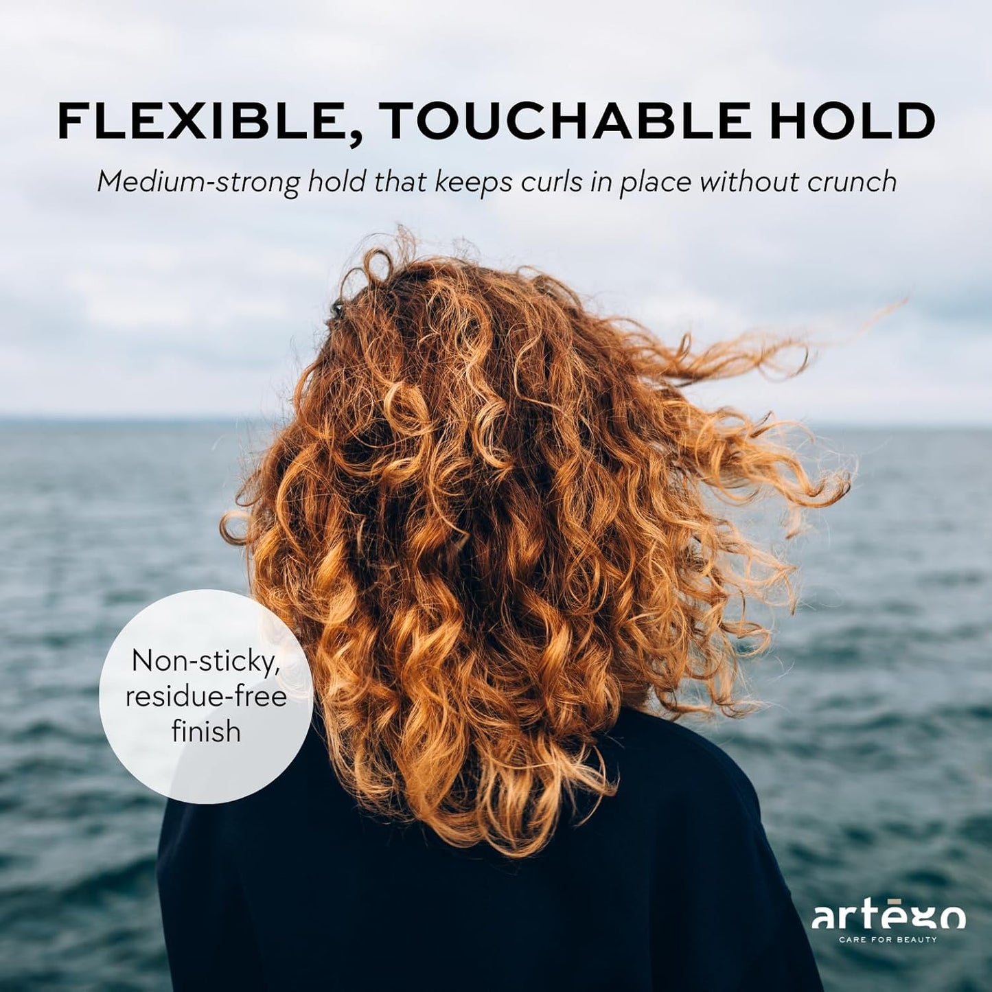 Artègo TOUCH Curl Must Styling Cream (3.4 fl oz) – Curl Defining & Anti-Frizz Cream for Soft, Bouncy, Long-Lasting Curls