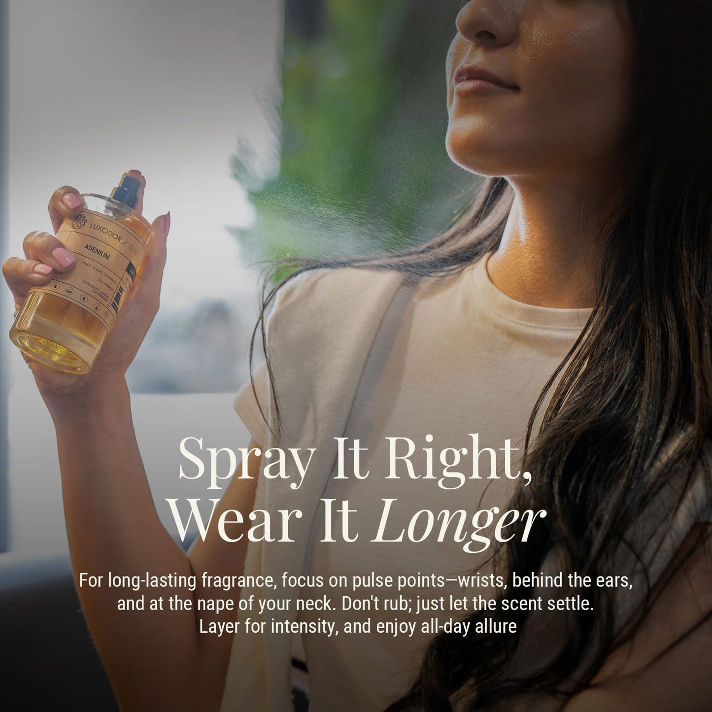 Peach Sense Perfume for Men & Women, Inspired by T. F Bitter Peach, 2-Piece Combo of 100 ml Fragrance Spray Bottle and 10 ml Alcohol-Free Roll-On Perfume Oil, Vegan, Paraben-Free, Unisex