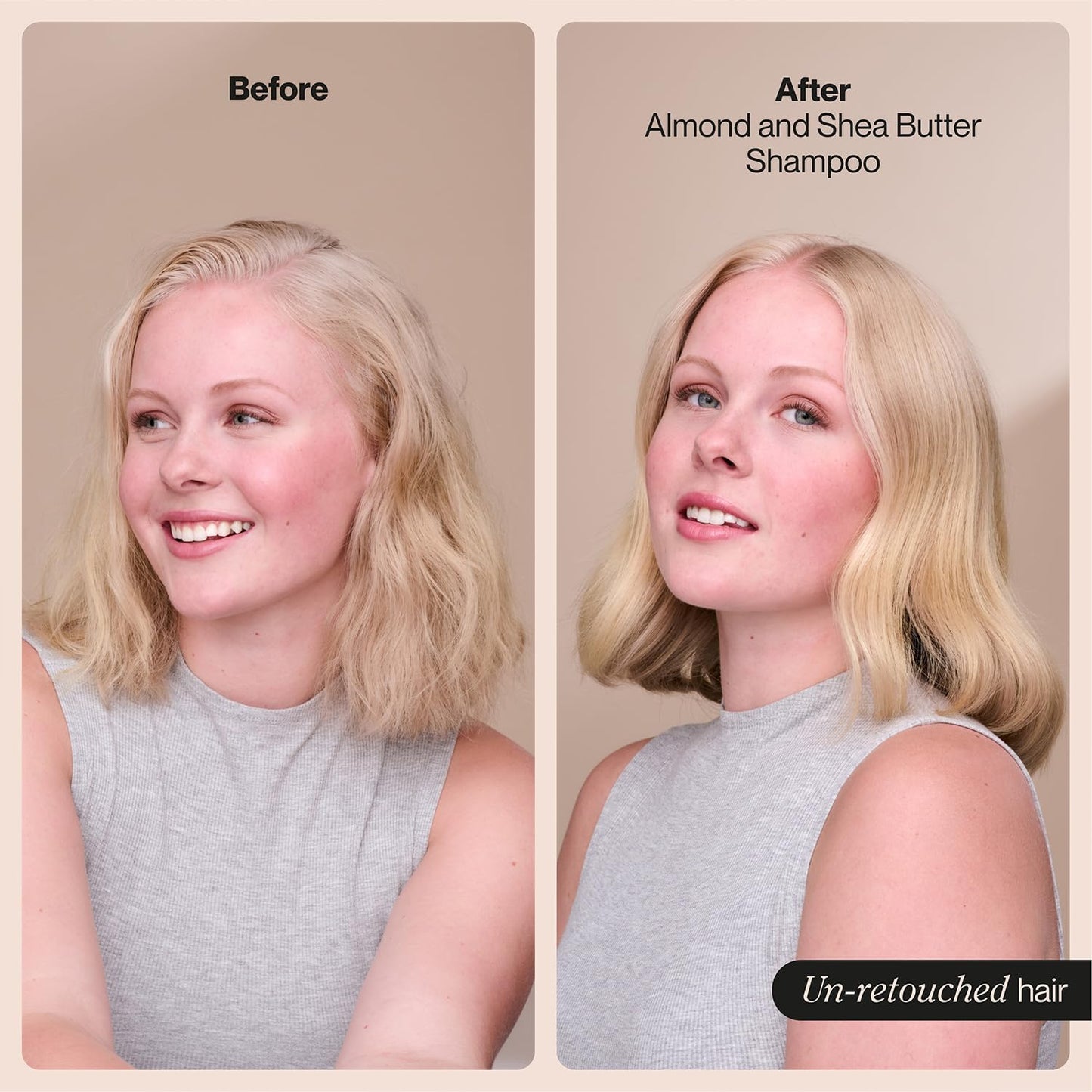 Suave Almond Shea Butter Moisturizing Shampoo 2-Size Bundle, Clarifies & Replenishes Dry, Damaged Hair