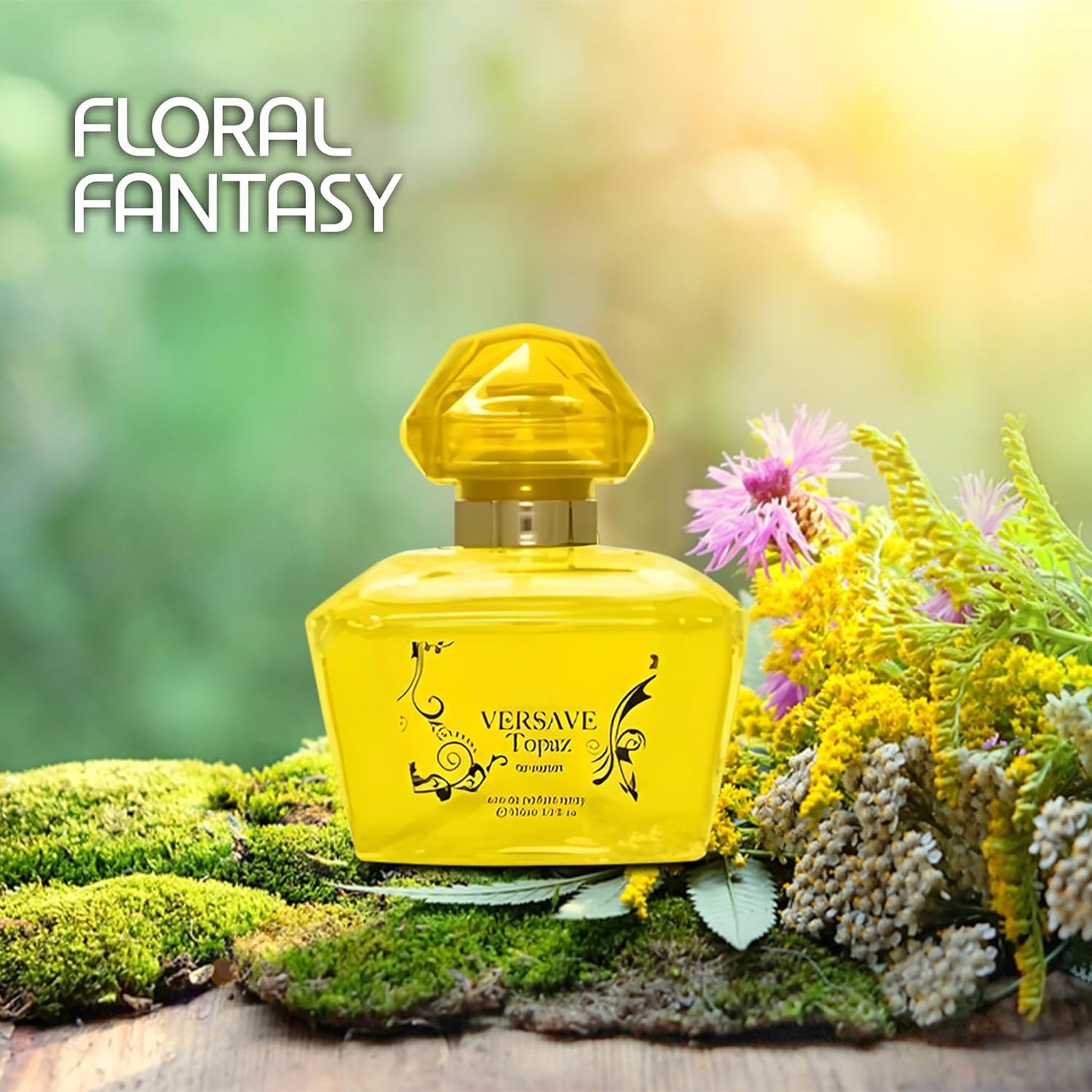 Women's Perfume Combo Set Milano Women&Versave Topuz Floral Fruity Fragrance Eau De Parfum Elegant 100ml Bottle Natural Spray Each for Daily Used