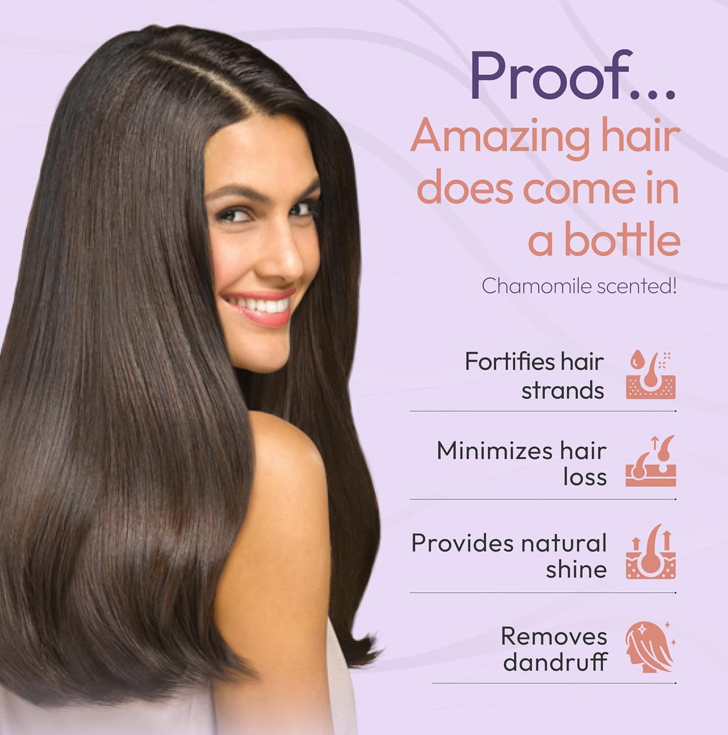 Nora Ross Garlic Extract Daily Oil Control Clarifying Shampoo with Aloe Vera, Argan Oil & Chamomile Scent – Deep Cleansing Hair & Scalp Care – Sulfate Free, Color Safe Formula for Women and Men – 32oz