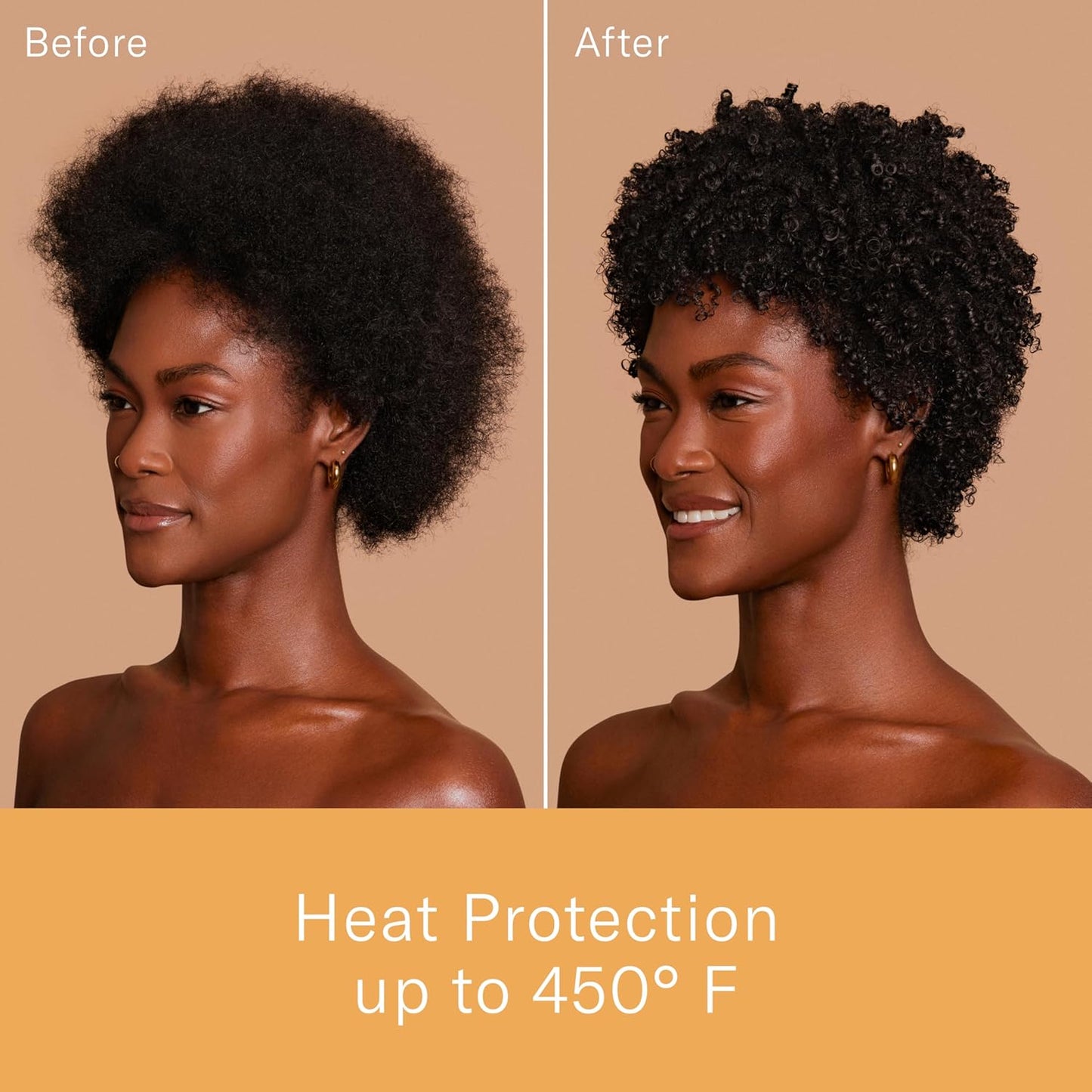 Rizos Curls Multivitamin Leave-In Heat Protection Up to 450°F – Strengthen, Repair & Add Shine to Straight, Wavy, Curly, Coily Hair Types 1a–4c – Sulfate & Paraben Free