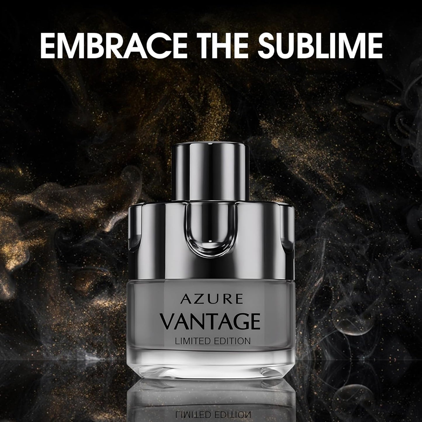 3Pack Men Cologne Azure Vantage Series Eau De Parfume Spray with Woody Floral & Fruity Scent Perfume Gift Set Day to Night Luxury Fragrances