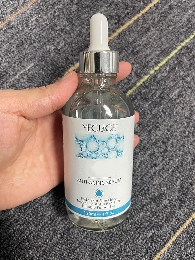 Facial Serum in A Bottle with Vitamin C & Collagen, Face Serum Anti Aging & Instant Face Tightening, Boost Skin Collagen, Reduce Wrinkles & Plump Skin