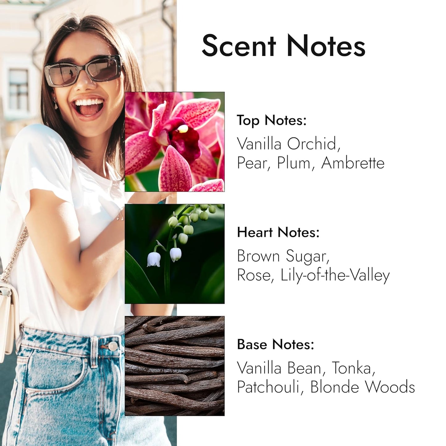 Modern Memory Vanilla Affair Eau de Parfum for Women, 2.5 fl oz - Notes of Vanilla Orchid, Brown Sugar & Patchouli