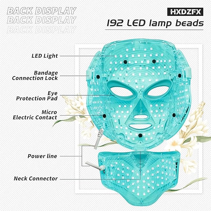 LED FACIAL LIGHT THERAPY MASK(HK207)