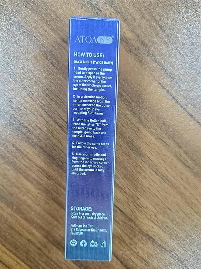 2 Packs Eye Serum for Dark Circles and Puffiness with 8% Caffeine 8% Retinol Hyaluronic Acid Niacinamide, Under Eye Cream Anti Aging for Puffiness and Bags with 360° Eye Roller Ball for Women & Men