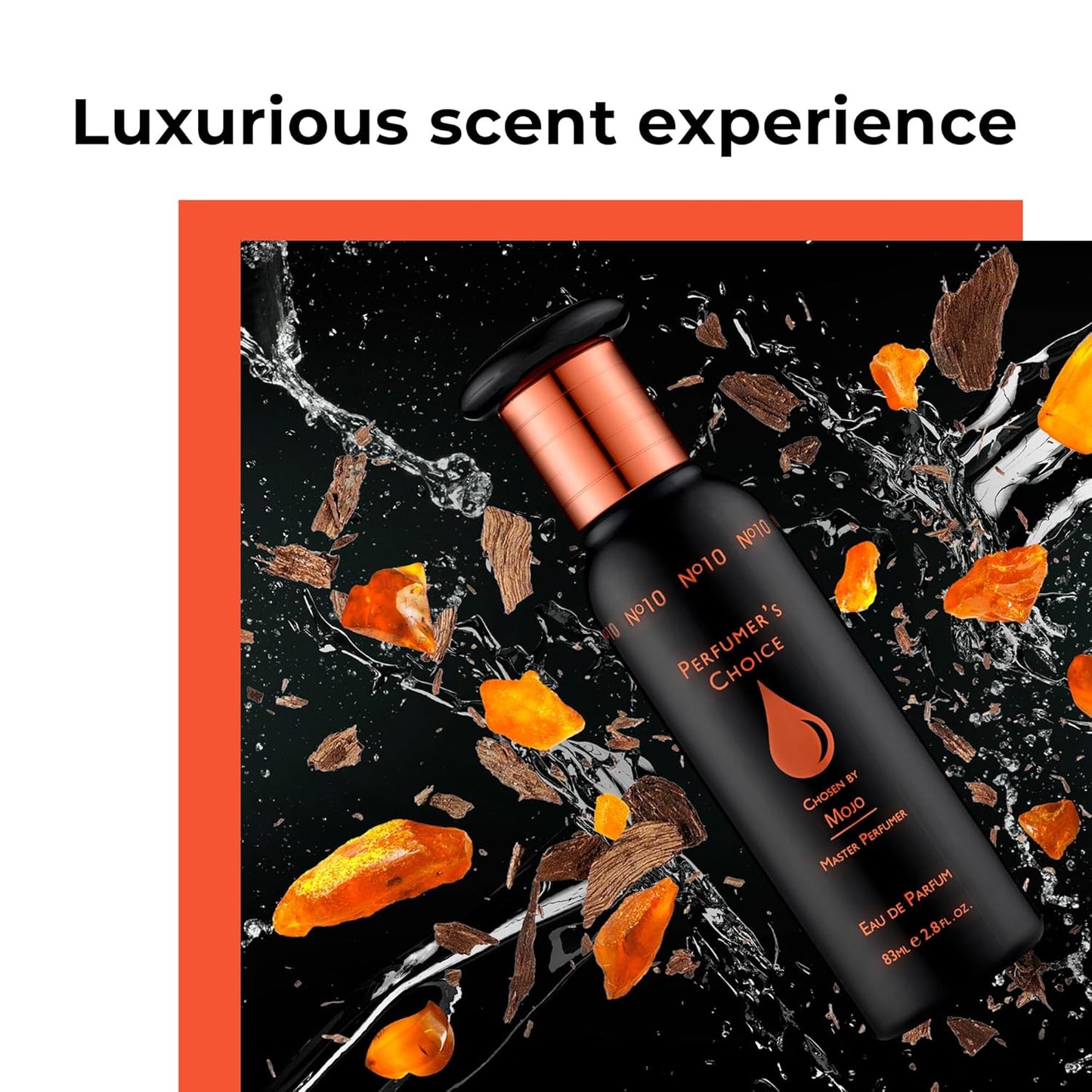 Perfumer's Choice No 10 by Mojo Perfume for Men. 83ml Eau de Parfum, Luxury Fragrance - Mens Aftershave, Long Lasting Fragrance by Milton-Lloyd