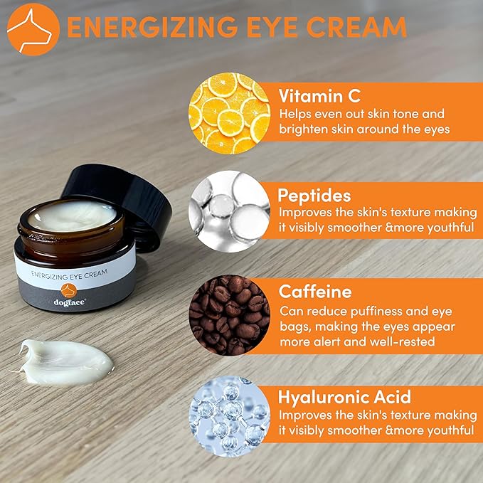 Dogface Men's Skincare Set- Technobrush, Electric Facial Brush, Wakeup Gel Face Wash to Hydrate Skin, Day Boom, Night Boost Retinol Serum, Eye Cream