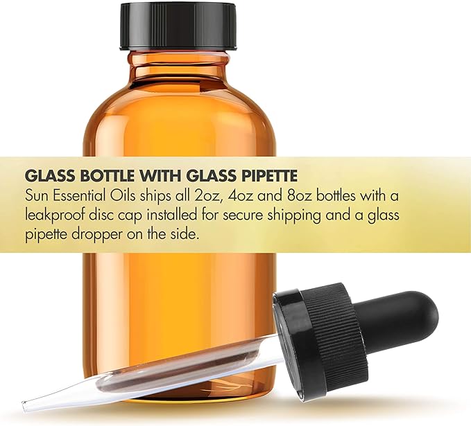 Sun Essential Oils 8 oz Bulk Fir Needle Essential Oil