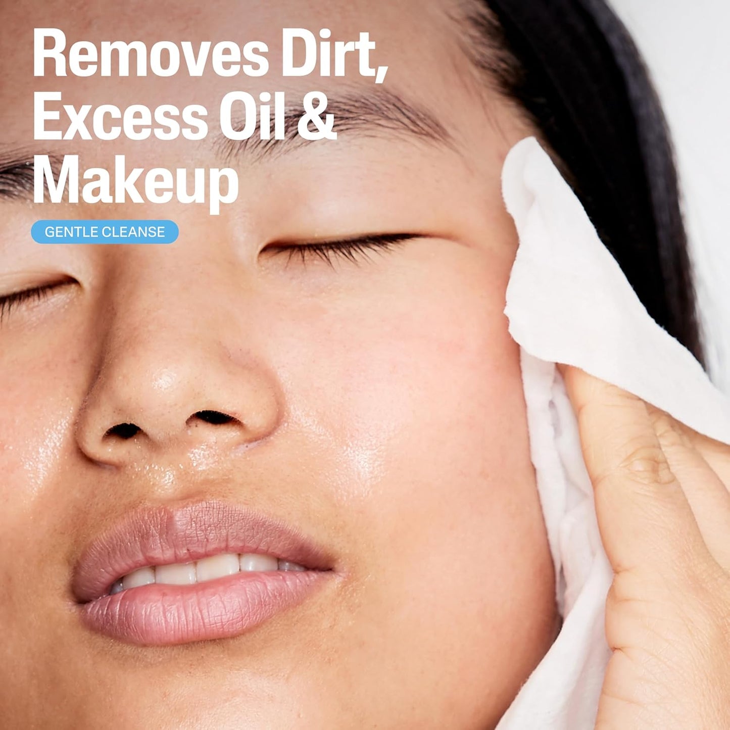 Cetaphil Face and Body Wipes, Gentle Skin Cleansing Cloths, 50 Count, Twin Pack, for Dry, Sensitive Skin, Flip Top Closure, Great for the Gym, Travel, in the Car, Hypoallergenic, Fragrance Free