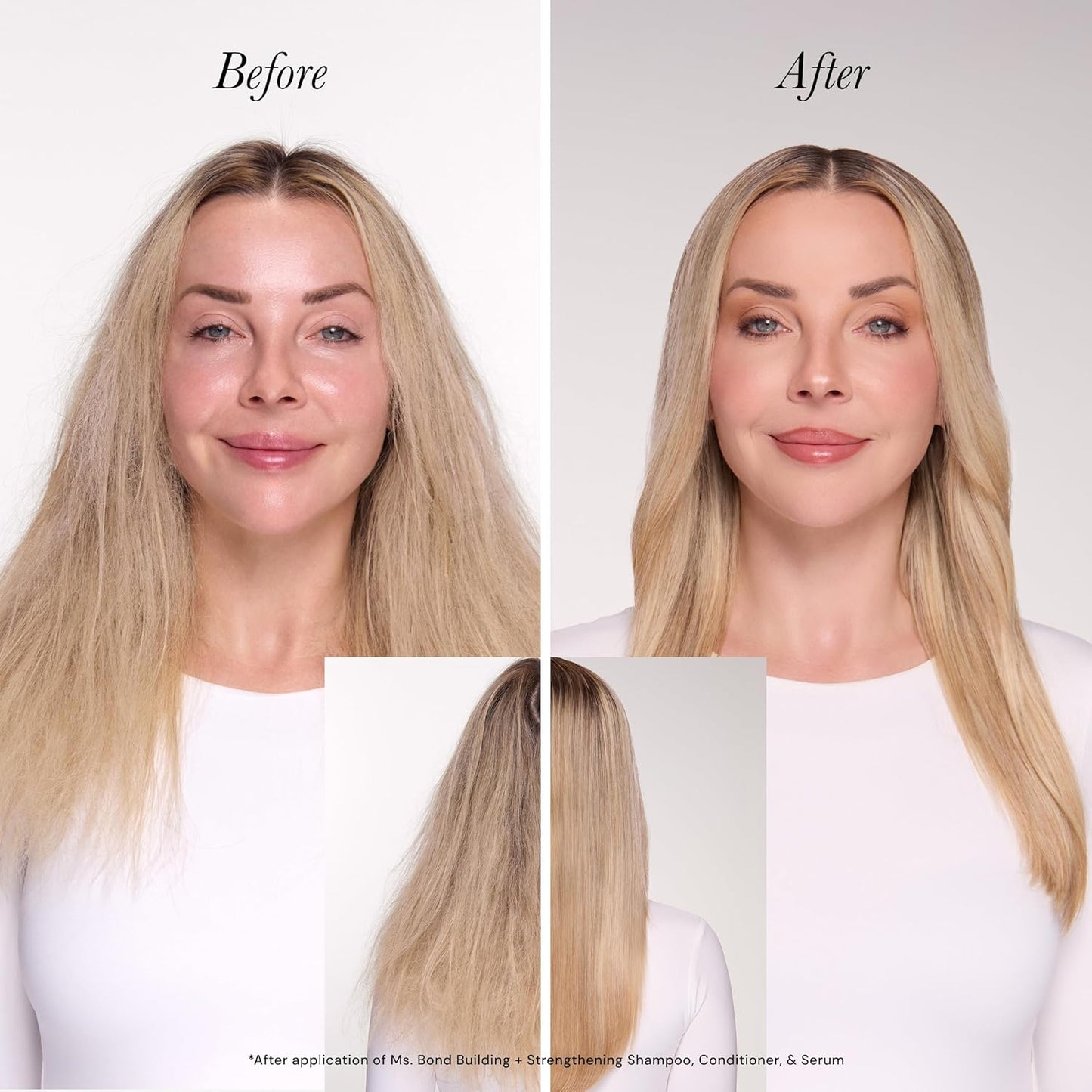 L'ANGE HAIR Ms. Bond Building + Strengthening Shampoo | Restores Hair Bonds | Intensive Treatment for Breakage Recovery | Smooth Finish | Moisturizing Formula | 8 fl oz Bottle