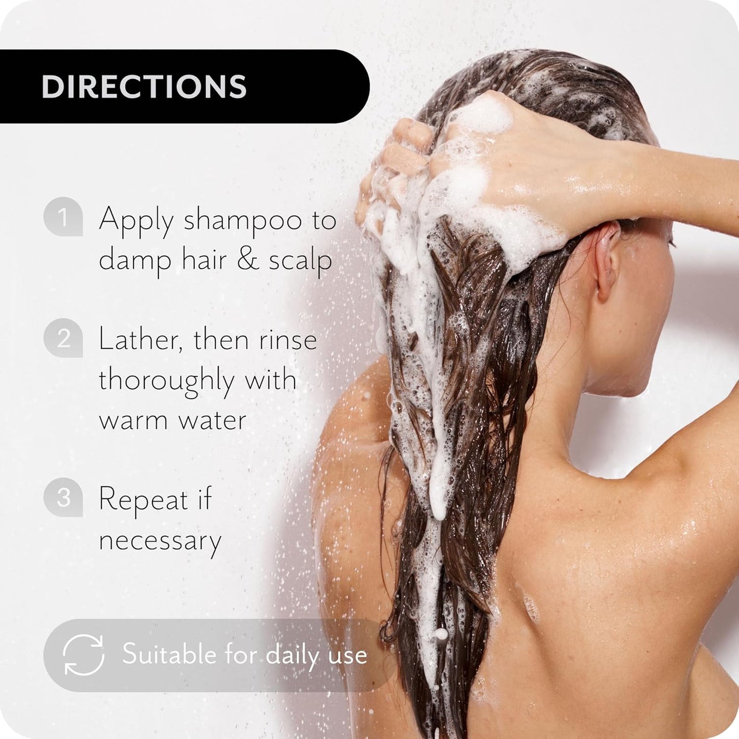 Everyday Organic Shampoo - Moisturizing, Restorative, Nourishing Care for All Hair Types, Curly and Normal Hair, for Women Men, Sulfate Free, Vegan, 9.47 fl oz (Everyday)