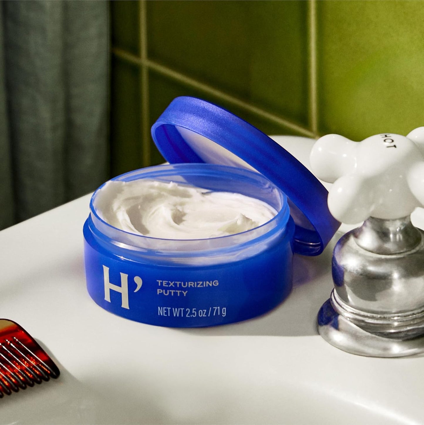 Harry's Texturizing Hair Putty for Men with Malleable Hold with Matte Finish - 2.5 oz - No Parabens or Sulfates - PACKAGING MAY VARY (Pack of 2)