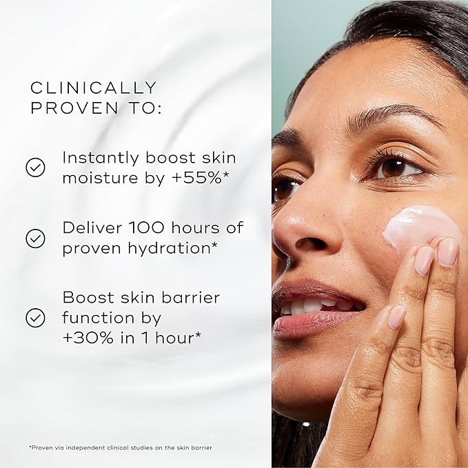 Medik8 Total Moisture Daily Facial Cream - Hydrating Peptide Face Moisturizer with Hyaluronic Acid - Plumps Skin - Supports Skin Barrier - 1.6 oz