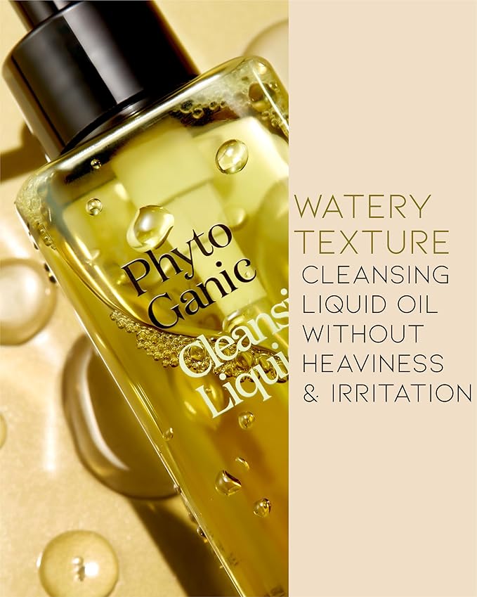 BEYOND Angel Aqua Moisture Skincare Set (11.2fl oz , 3-Piece Set) & Phytoganic (Cleansing Liquid, 6.8fl oz) - Vegan Formula Korean Skin Care.