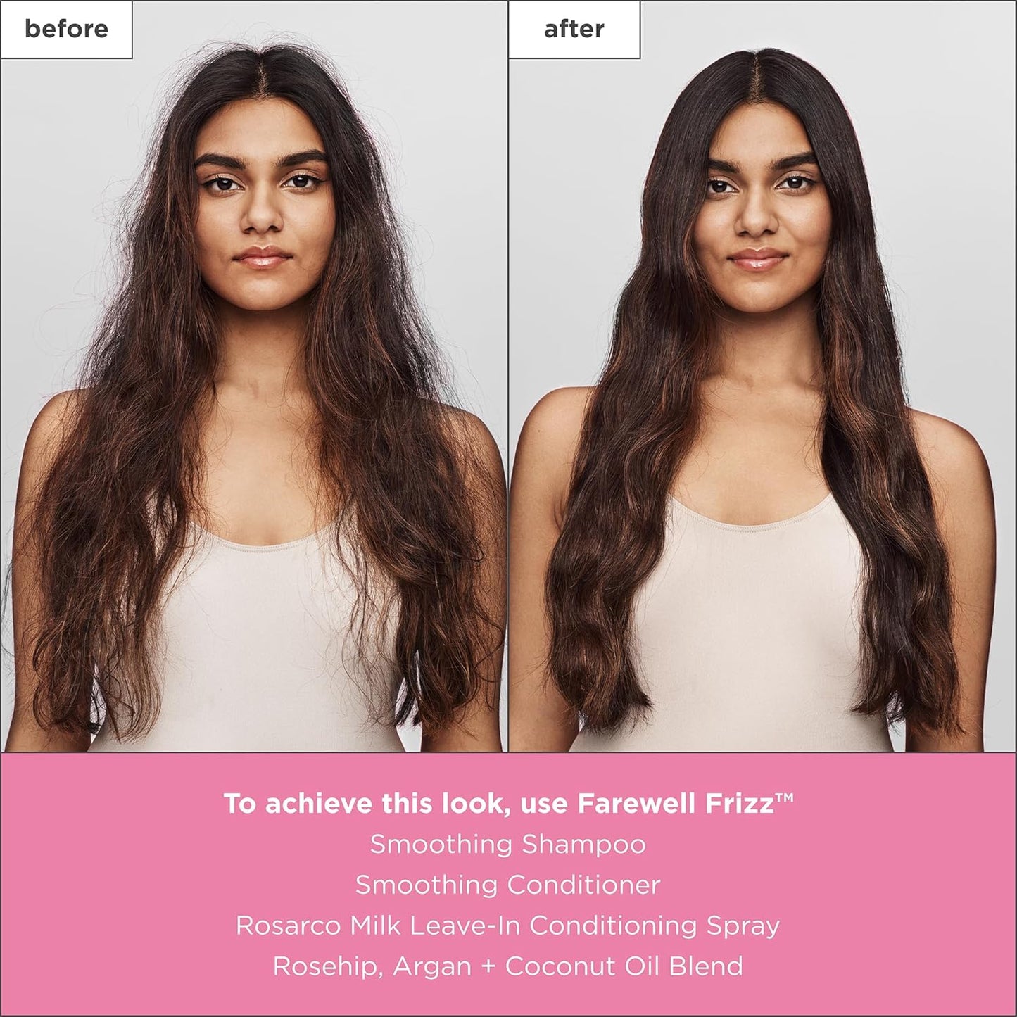 Briogeo Farewell Frizz Smoothing Shampoo, Tame Frizz and Restore Shine to Dull, Dry Hair, Nourishes and Smooths, Argan Oil for Shine, Vegan, Cruelty-Free, 33.8 fl oz