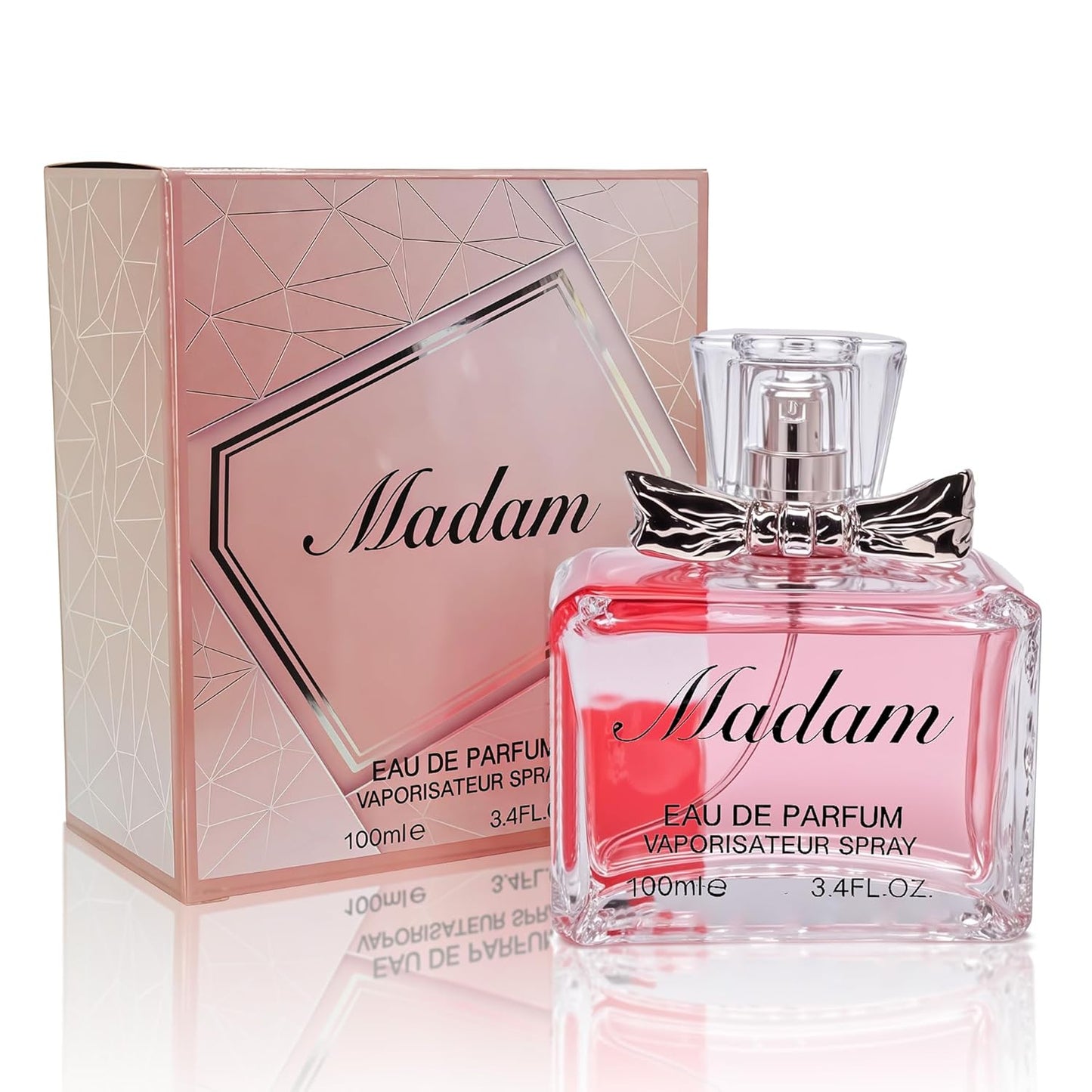 Madam Perfume for Women - 100ml Floral & Fruity Eau de Parfum with Minty,Woody, Resinous and Gourmandous Notes Long-Lasting Fragrance