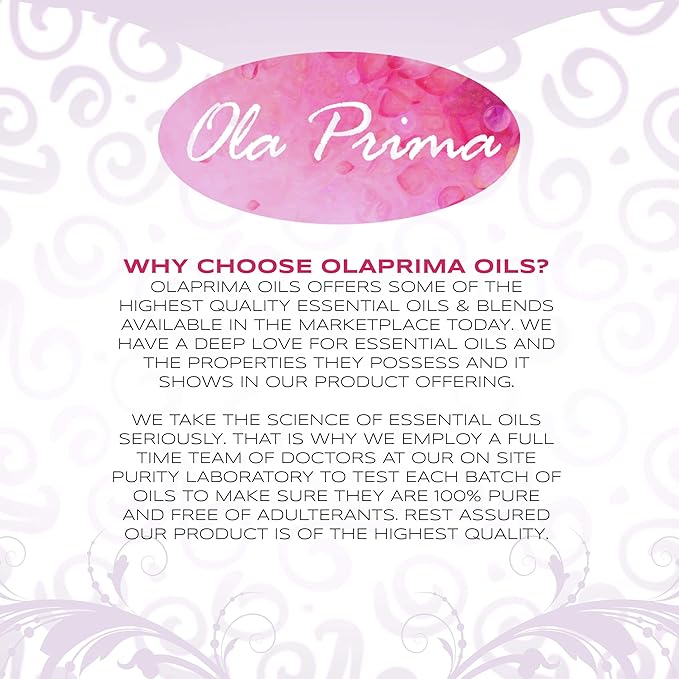 Ola Prima Oils 4oz - Orange Essential Oil, Premium Orange Oil with Dropper for Skin Diffuser - 4 Fluid Ounces