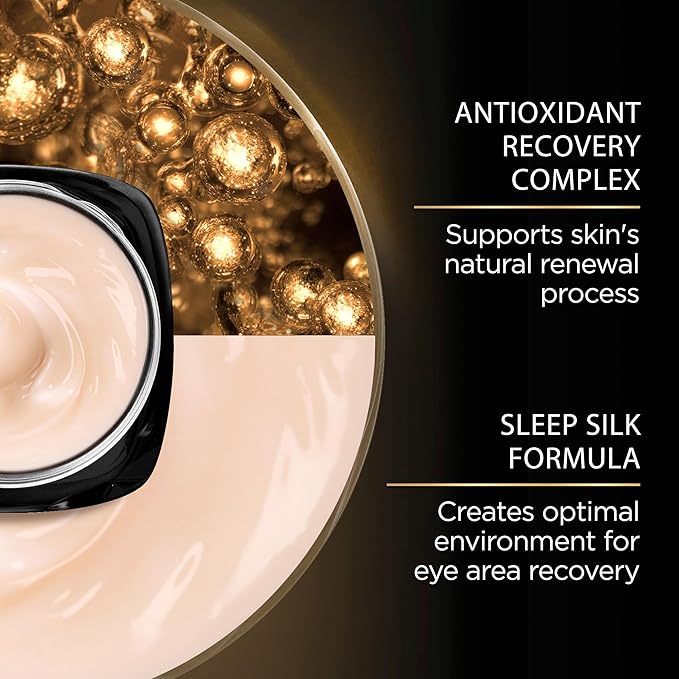 L'Oreal Paris Age Perfect Cell Renewal Midnight Eye Cream, Antioxidant-Rich Under Eye Cream to Treat 8 Signs of Aging, Includes Night Cream Sample