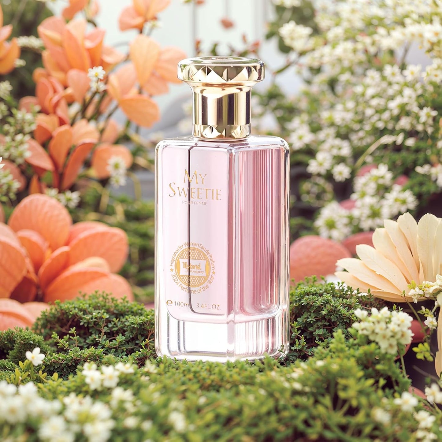 Hybrid & Company Women My Sweetie Pour Femme Eau De Parfum Vaporisateur Natural Spray 3.4 Fl Oz