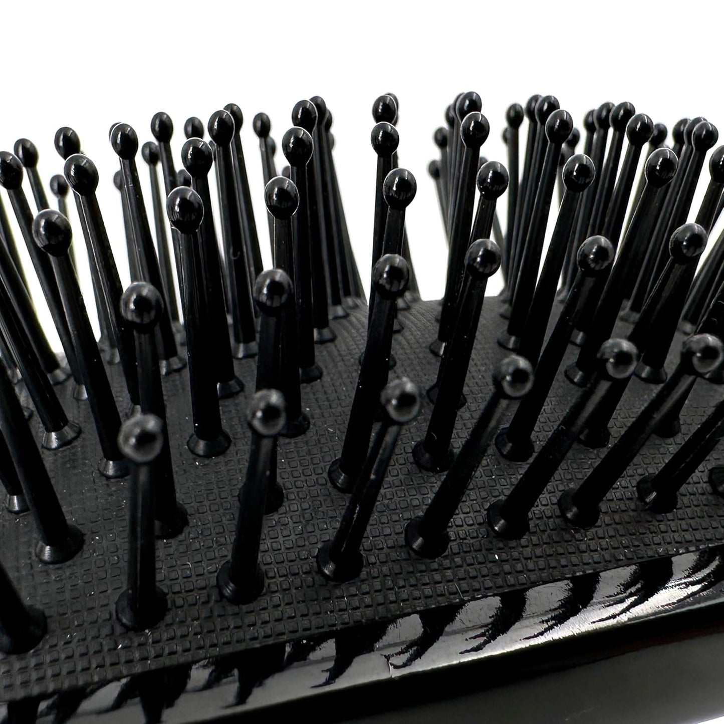 Phillips Brush Luxe Square Paddle Purse Sized Hair Brush, Sleek Black Color with Gold Accents – 7 inch Detangler Paddle Brush from the Luxe Series by Phillips Brush