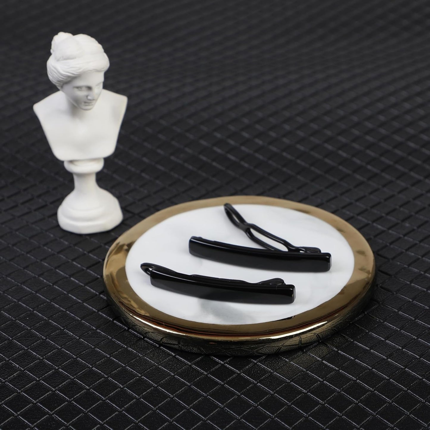 14pcs Hair Barrettes Set for Women and Girls, Hair Clips for Thick Thin Fine Hair, Non-metal Hair Accessories, Non-Slip Grip Handmade Snap Hairpin, BPA Free, Made in KOREA